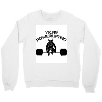 Viking Training Powerlifting Bodybuilding Fitness  80s Nostalgia Crewneck Sweatshirt | Artistshot