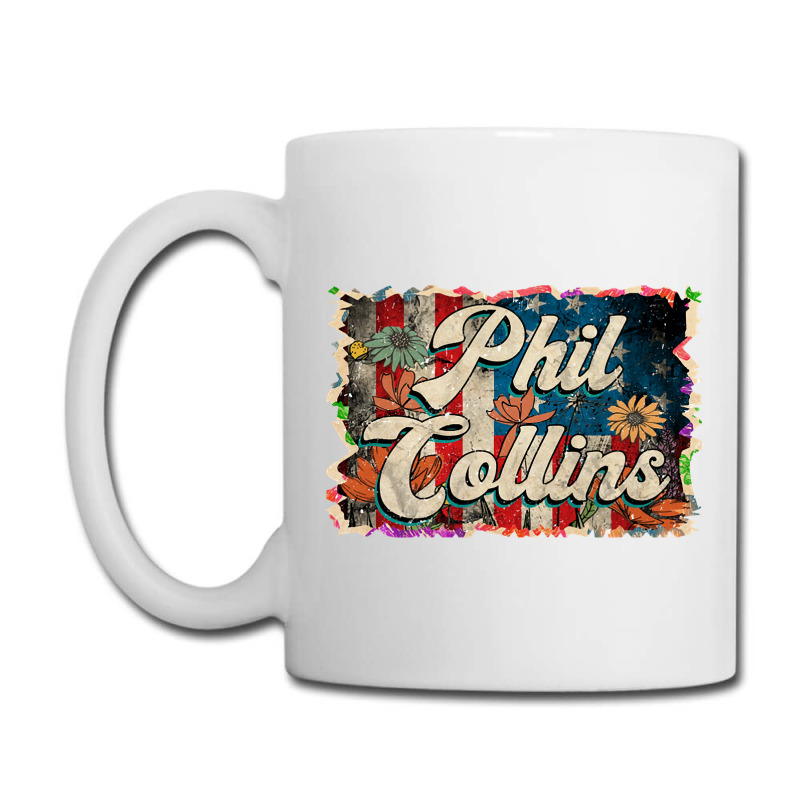 Lovely Phil Retro Pattern 80s 90s Birthday Flowers Style Coffee Mug | Artistshot