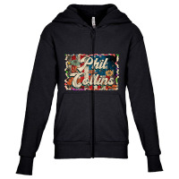 Lovely Phil Retro Pattern 80s 90s Birthday Flowers Style Youth Zipper Hoodie | Artistshot