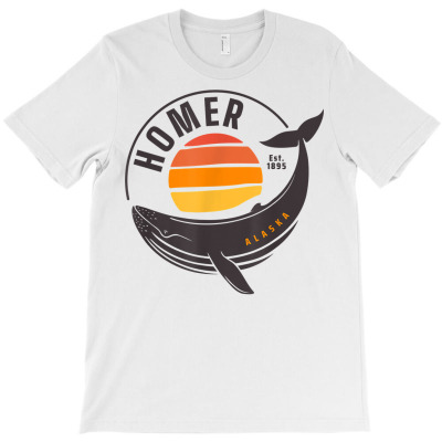Homer Alaska Sunsets T Shirt T-shirt Designed By Hughesdalton