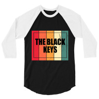 Personalized Name Keys Birthday 70s 80s 90s Vintage Styles 3/4 Sleeve Shirt | Artistshot