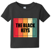 Personalized Name Keys Birthday 70s 80s 90s Vintage Styles Baby Tee | Artistshot