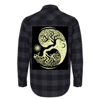 Viking Tree  Blue Travel Flannel Shirt | Artistshot