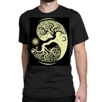 Viking Tree  Blue Travel Classic T-shirt | Artistshot