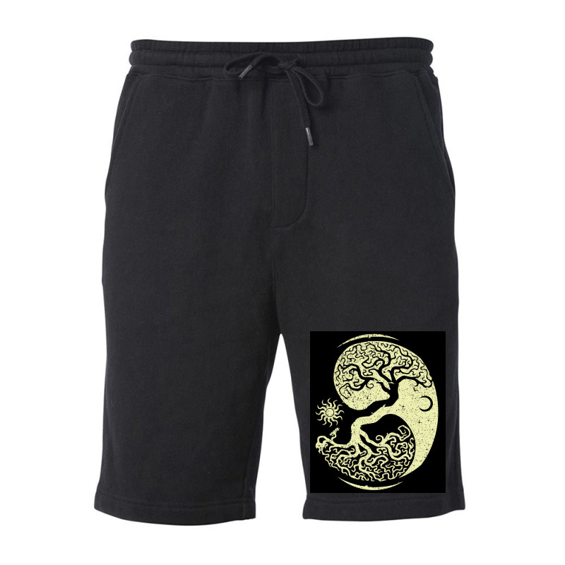 Viking Tree  Blue Travel Fleece Short | Artistshot