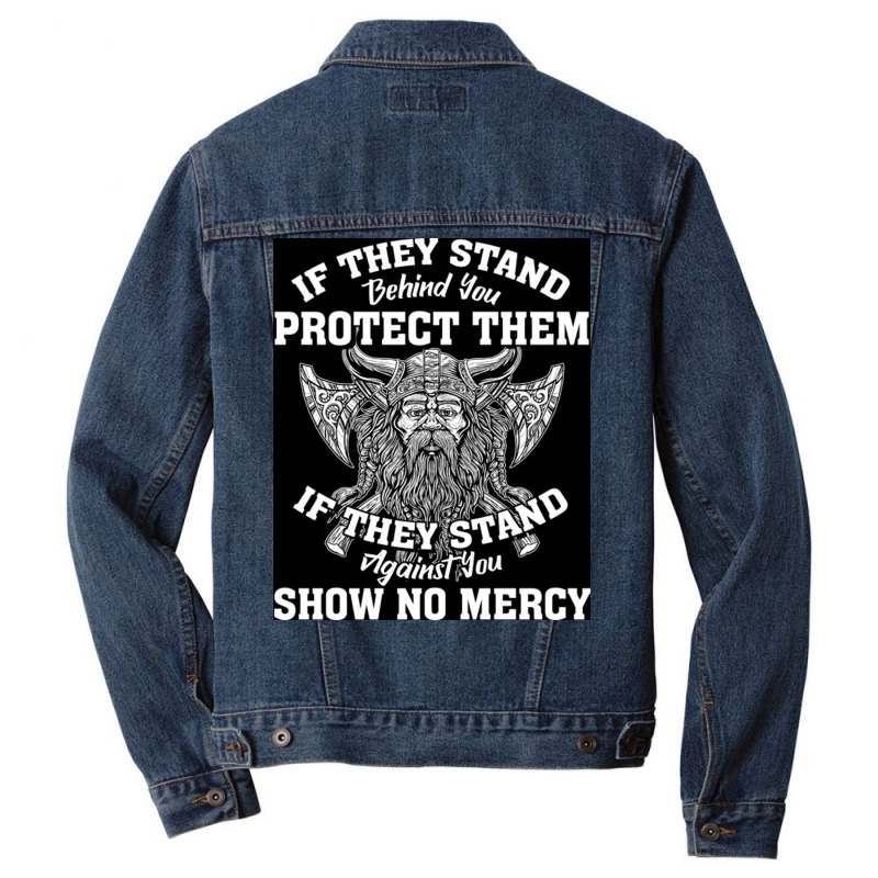 Viking Tshirtnorse Mythology Amp Viking Ravens Son Of Odin  Retro Tumb Men Denim Jacket | Artistshot