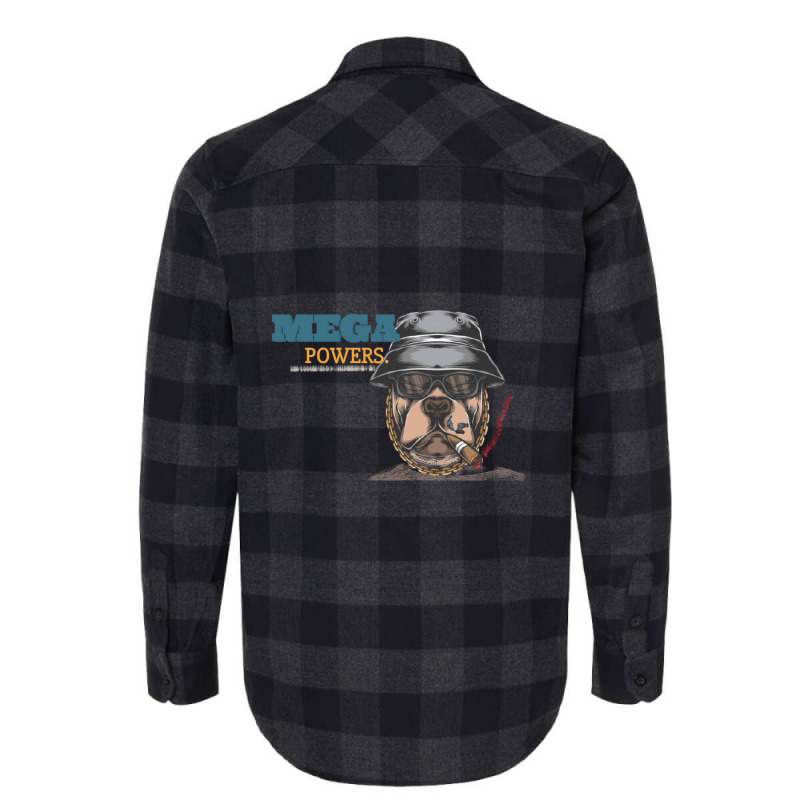 Overly Macho Memes Mega Power Flannel Shirt by hapkeluciik | Artistshot