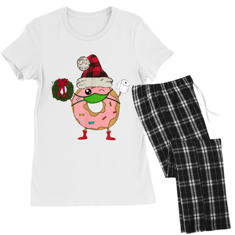 Christmas Donut Party Women's Pajamas Set | Artistshot