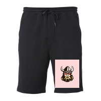 Viking Valentines Love Eyes  Humor Fleece Short | Artistshot