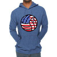 American Volleyball Lightweight Hoodie | Artistshot