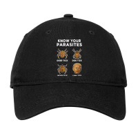 Know Your Parasites Anti Joe Biden Funny T Shirt Adjustable Cap | Artistshot