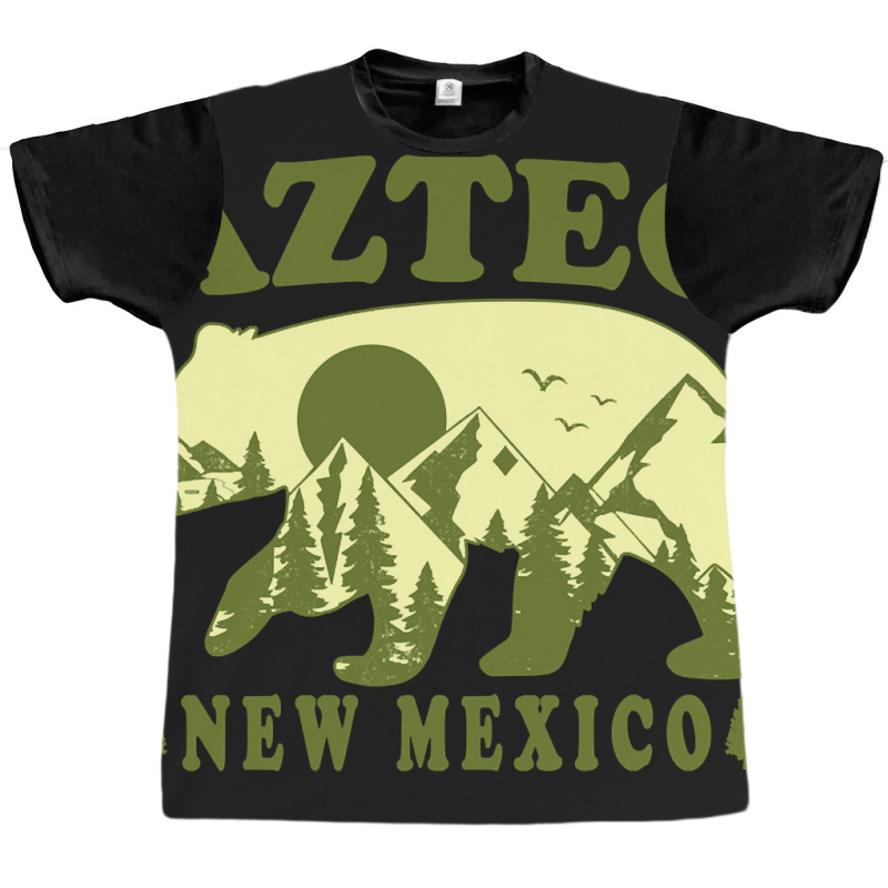 Aztec New Mexico Mountain View Graphic T-shirt by genuinelyseriously4 | Artistshot