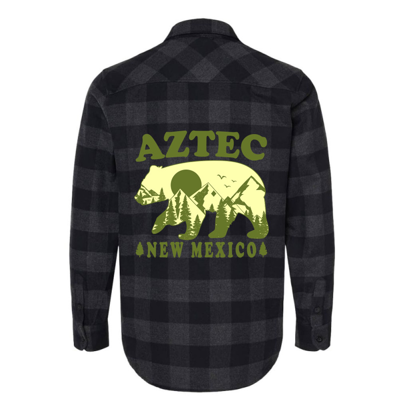 Aztec New Mexico Mountain View Flannel Shirt by genuinelyseriously4 | Artistshot