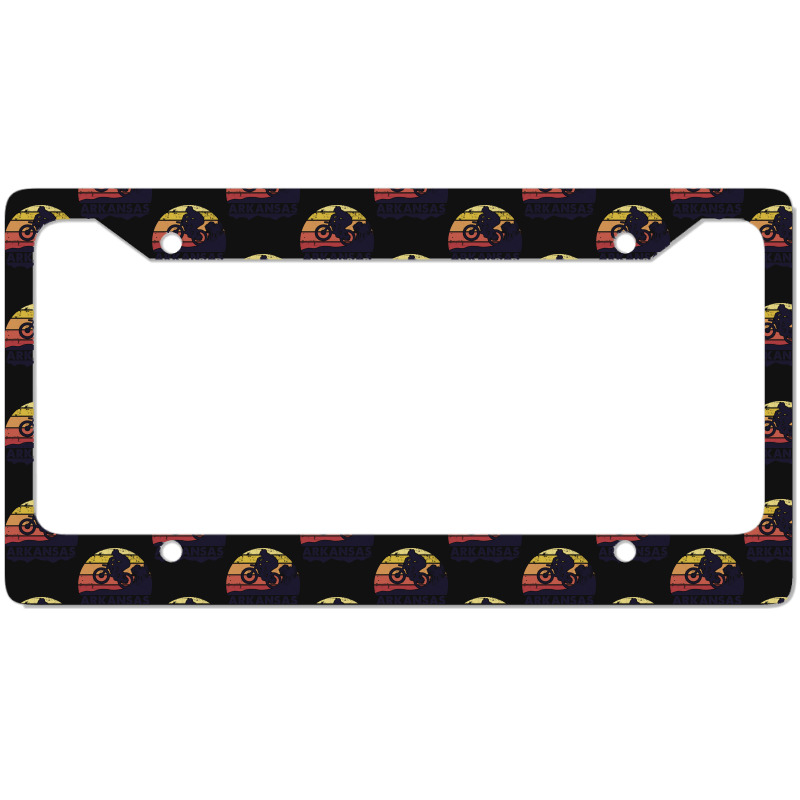 Arkansas Mountain Biking License Plate Frame | Artistshot