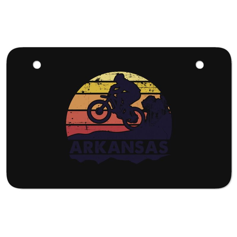 Arkansas Mountain Biking Atv License Plate | Artistshot