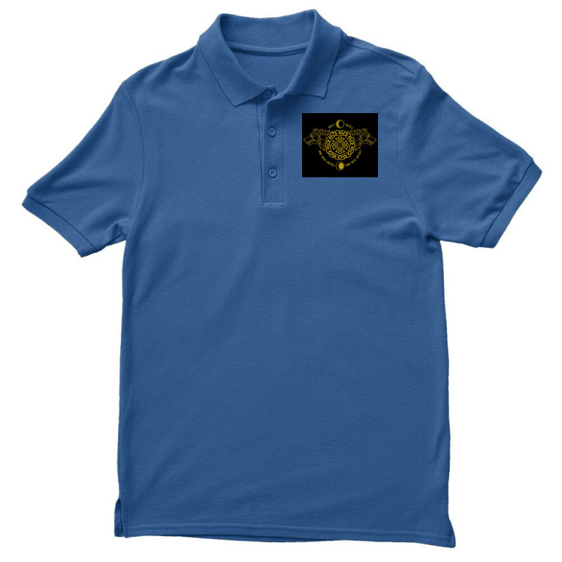 Viking Wolves Skoll And Hati  Girl Men's Polo Shirt | Artistshot