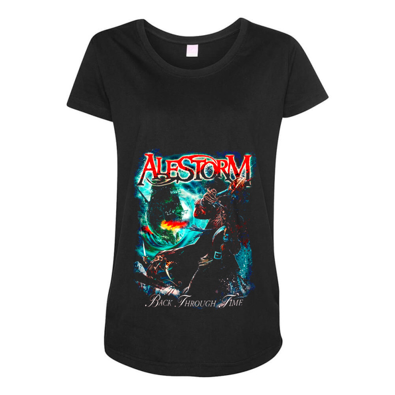 Back Through Time  Alestorm 01 Trending 1 Maternity Scoop Neck T-shirt by CrystalWanda | Artistshot