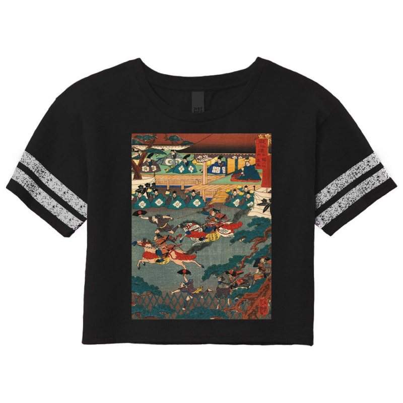 Equestrian Events At The Fujinomori Shrine Fujinomori Hashiriuma Vinta Scorecard Crop Tee by vegterdrakosg | Artistshot