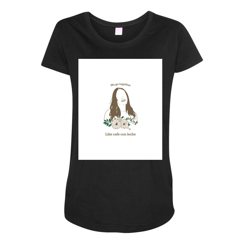 Empowerment To Latina Tshirt Poster Retro Maternity Scoop Neck T-shirt by phumawacerraj | Artistshot