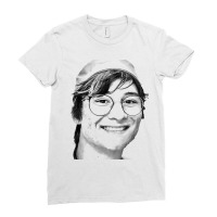 Michael Reeves Headshot Drawing Merch Ladies Fitted T-shirt | Artistshot