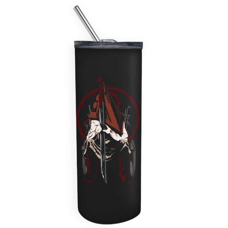 Pyramid Head  Pyramid Schemes 1 Skinny Tumbler | Artistshot