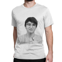 Michael Reeves Headshot Drawing Merch Online Classic T-shirt | Artistshot