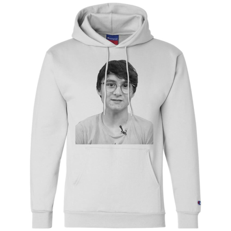 Michael Reeves Headshot Drawing Merch Online Champion Hoodie by PENNYMALONE | Artistshot