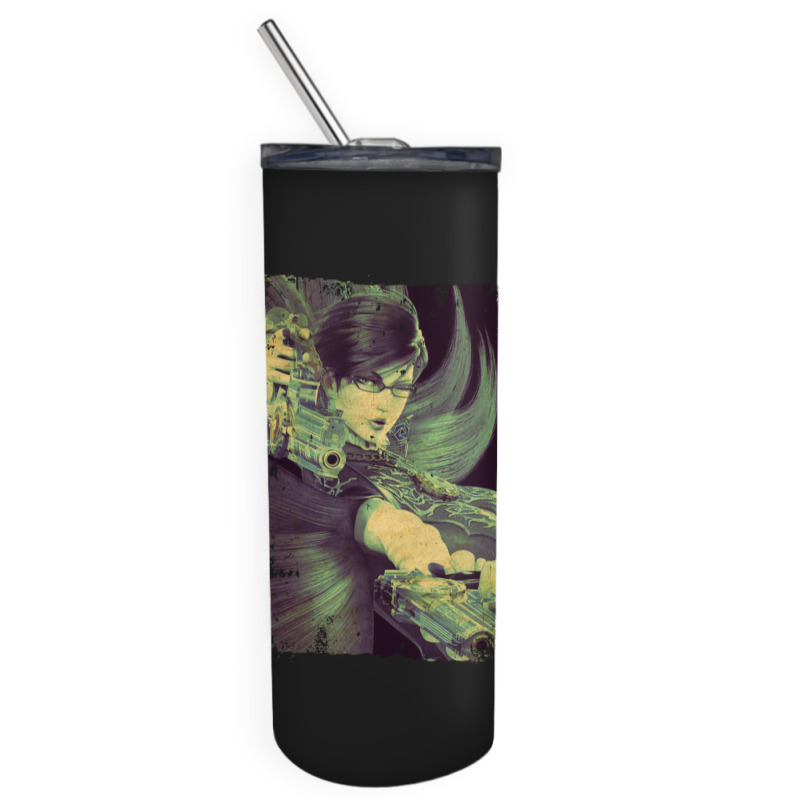 Bayonetta Skinny Tumbler | Artistshot