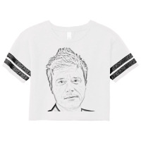 Michael Reeves Headshot Merch Scorecard Crop Tee | Artistshot