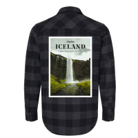 Visit Iceland  Boy Cool Flannel Shirt | Artistshot