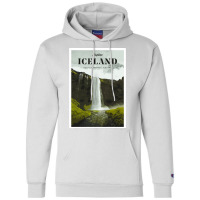 Visit Iceland  Boy Cool Champion Hoodie | Artistshot