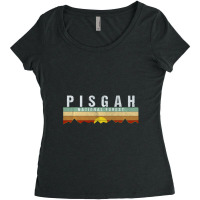 Trending Retro Vintage Pisgah National Forest Women's Triblend Scoop T-shirt | Artistshot