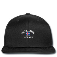 Limited Edition Reykjavik Iceland Est. 1785 Flag Souvenir Gift Printed Hat | Artistshot