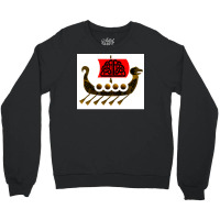 Voyage Viking  Yellow Nostalgia Crewneck Sweatshirt | Artistshot