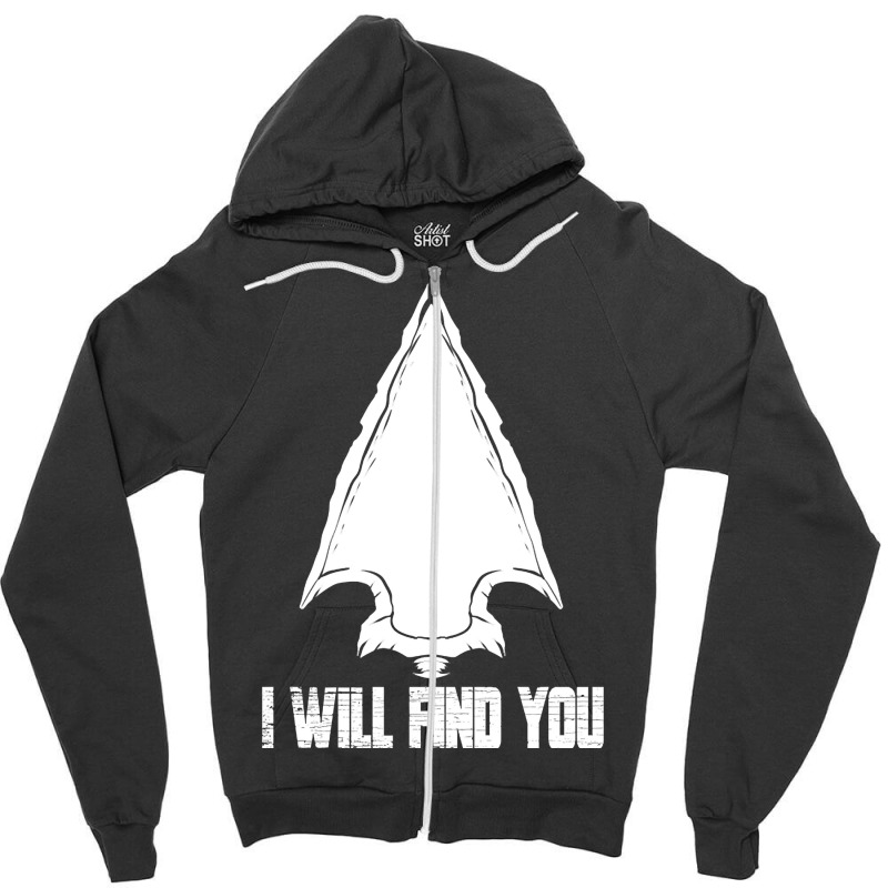 Arrowhead Tip Hunting School Arrowhead Collector-ejkjh Zipper Hoodie | Artistshot