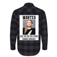 Wanted Katheryn Winnick  Retro Girl Flannel Shirt | Artistshot