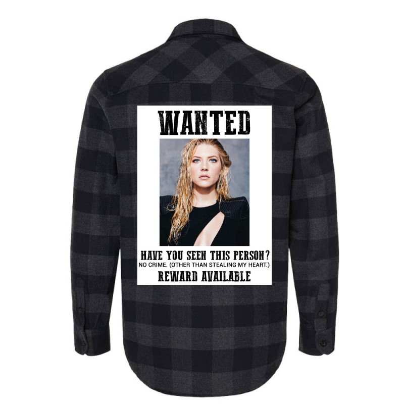 Wanted Katheryn Winnick  Retro Girl Flannel Shirt | Artistshot