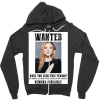 Wanted Katheryn Winnick  Retro Girl Zipper Hoodie | Artistshot