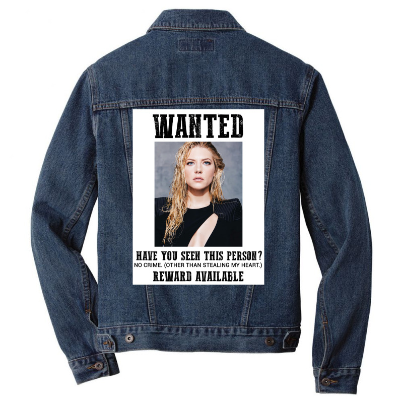 Wanted Katheryn Winnick  Retro Girl Men Denim Jacket | Artistshot