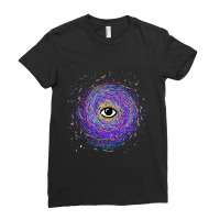 Flow Fields Sprial Ladies Fitted T-shirt | Artistshot