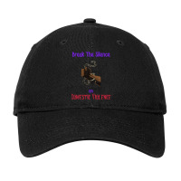 Limited Edition Break The Chains Of Domestic Violence Adjustable Cap | Artistshot