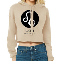 Leo Horoscope Cropped Hoodie | Artistshot