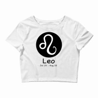 Leo Horoscope Crop Top | Artistshot