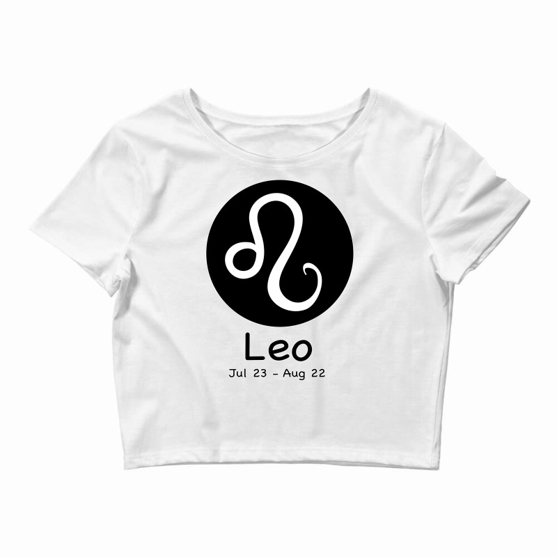 Leo Horoscope Crop Top by Bettercallsaul | Artistshot