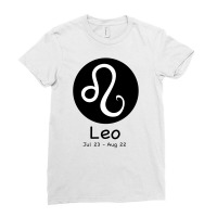 Leo Horoscope Ladies Fitted T-shirt | Artistshot