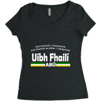 Offaly Gaelic - Irish Language Sports Design Women's Triblend Scoop T-shirt | Artistshot