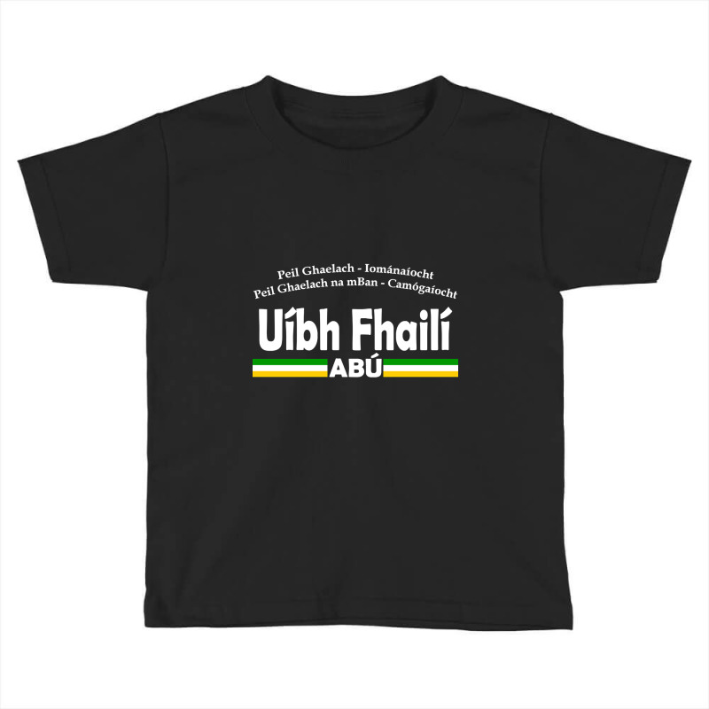 Offaly Gaelic - Irish Language Sports Design Toddler T-shirt by mrbigzeroht | Artistshot