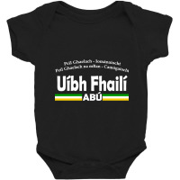 Offaly Gaelic - Irish Language Sports Design Baby Bodysuit | Artistshot