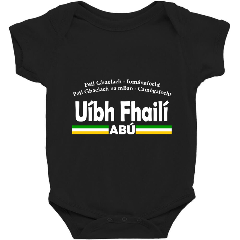 Offaly Gaelic - Irish Language Sports Design Baby Bodysuit by mrbigzeroht | Artistshot