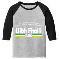 Offaly Gaelic - Irish Language Sports Design Youth 3/4 Sleeve | Artistshot